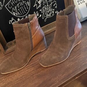 Diba True Des Peres Chelsea Wedge Bootie